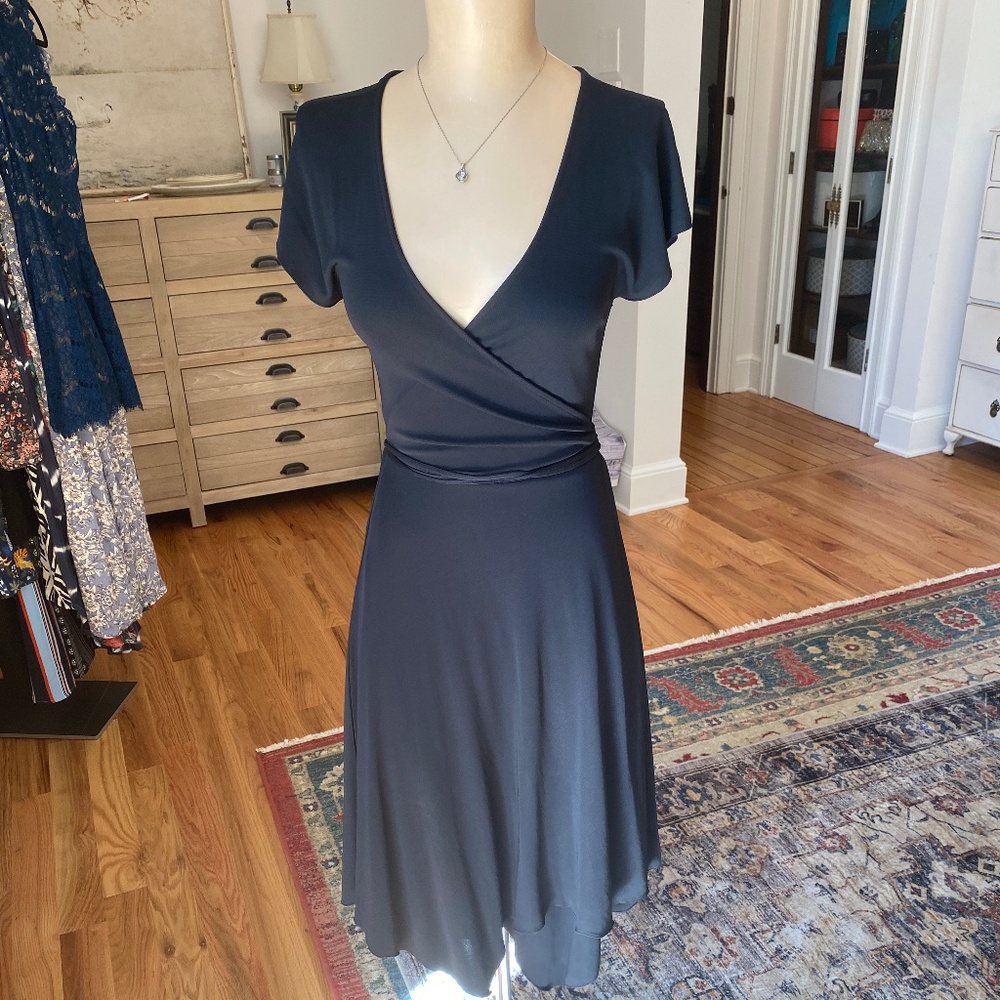 Express Black Wrap Dress - Size XS‎